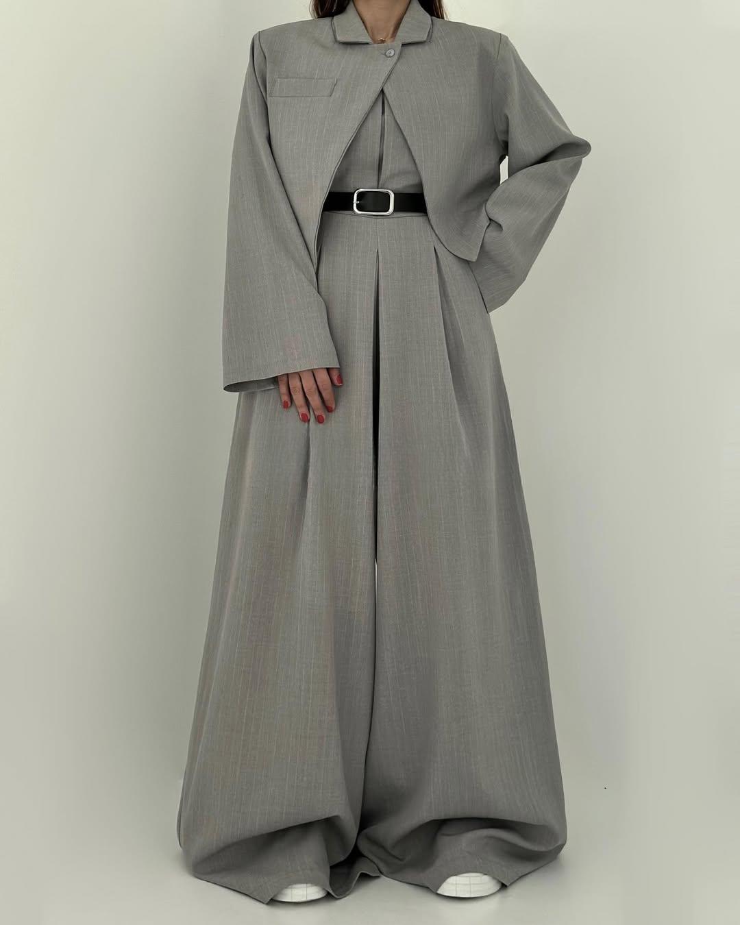 Lauralie | Strapless Blazer-Style Jumpsuit