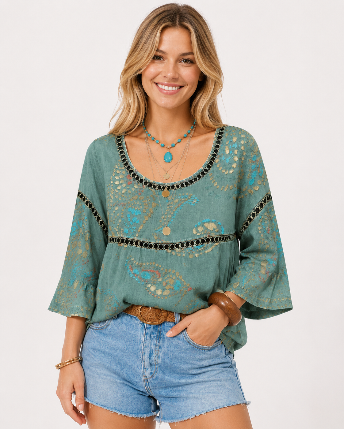 Lucíe | Vintage Casual Blouse