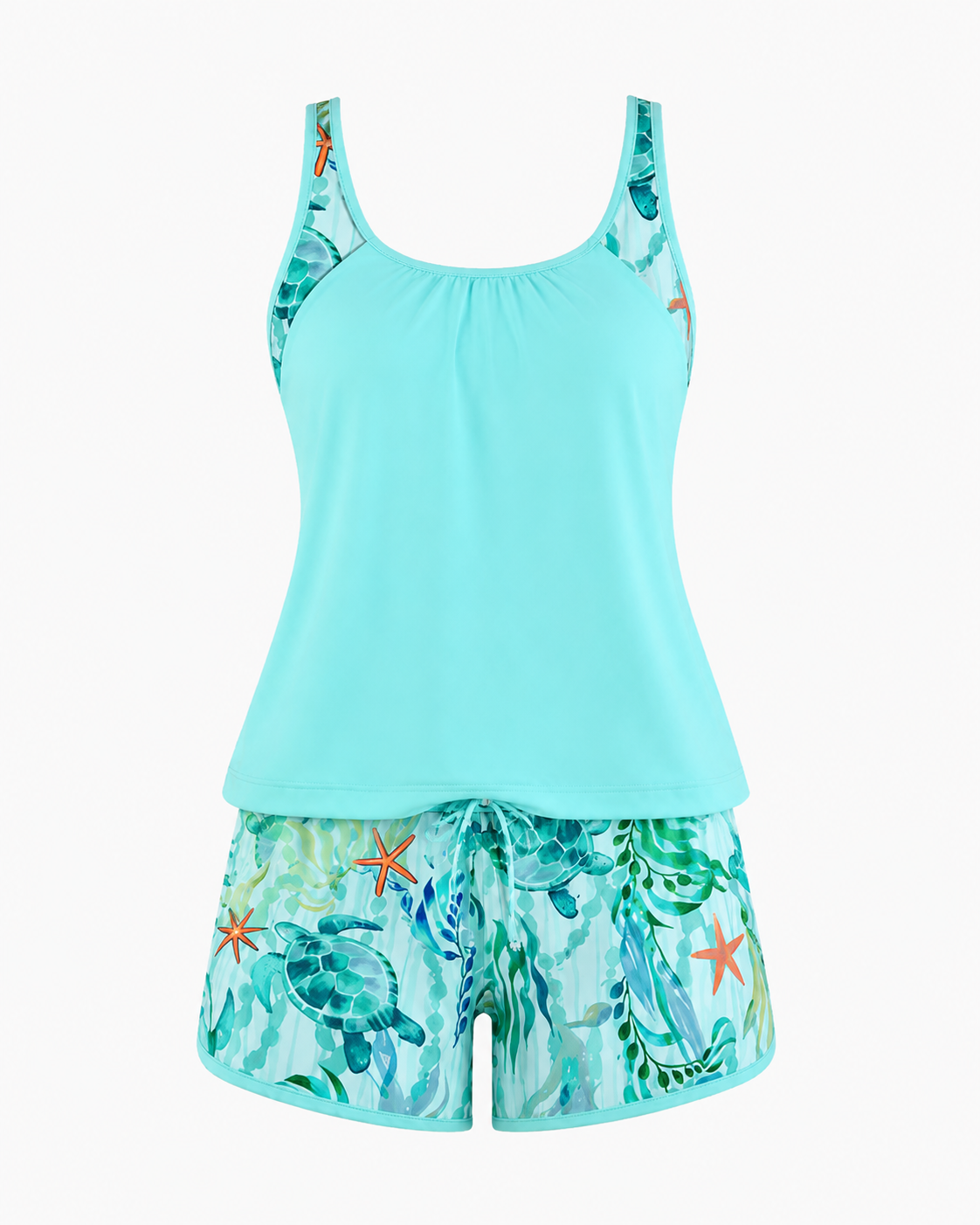 Barbara | Ocean Print Tankini