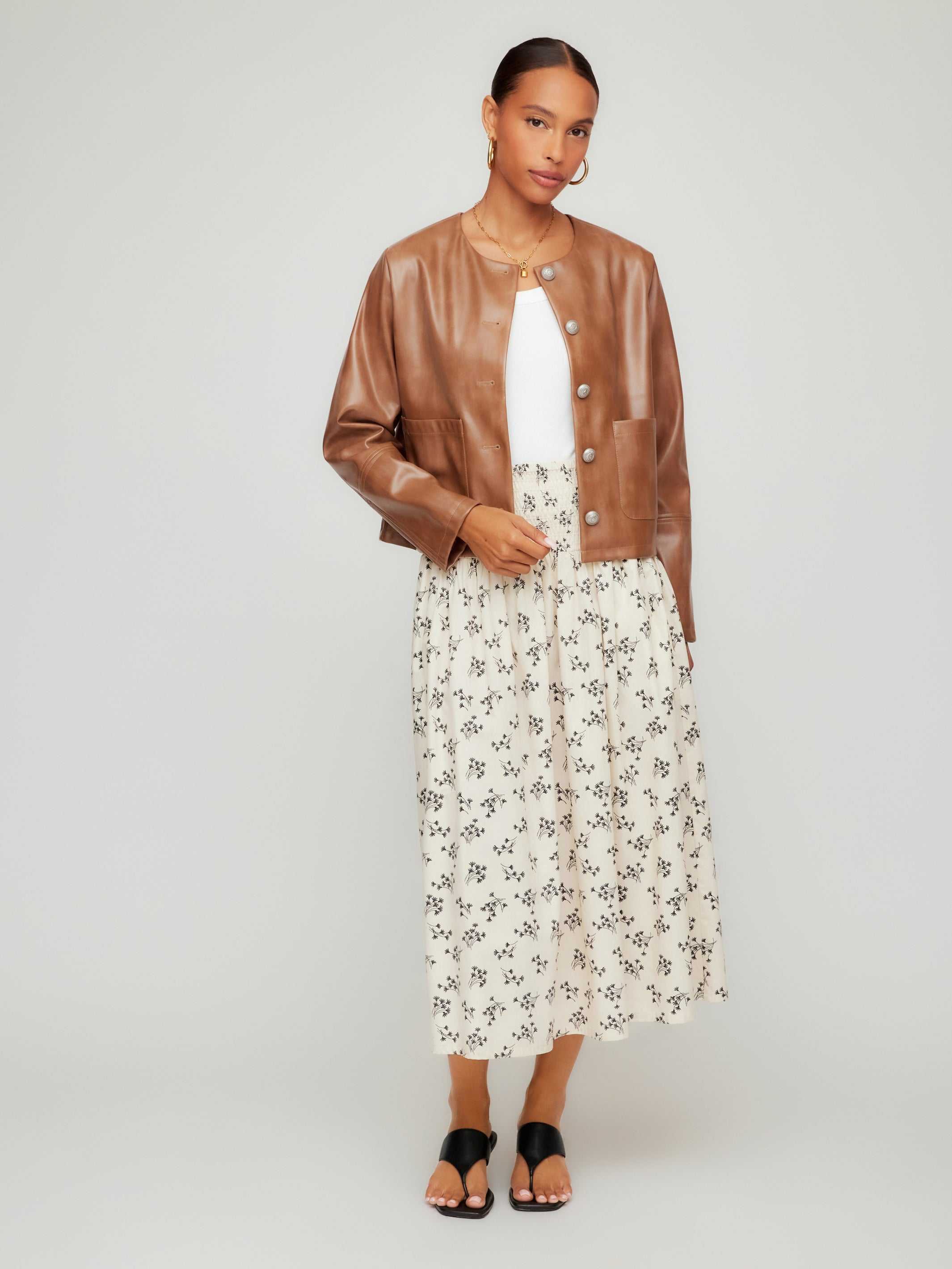 Kaylyn Faux Leather Jacket