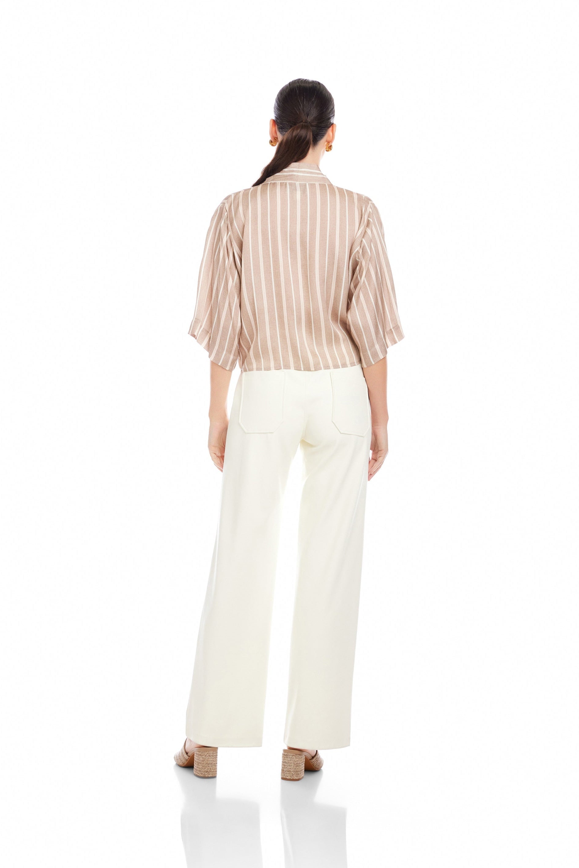 Bernice Tie-Front Blouse