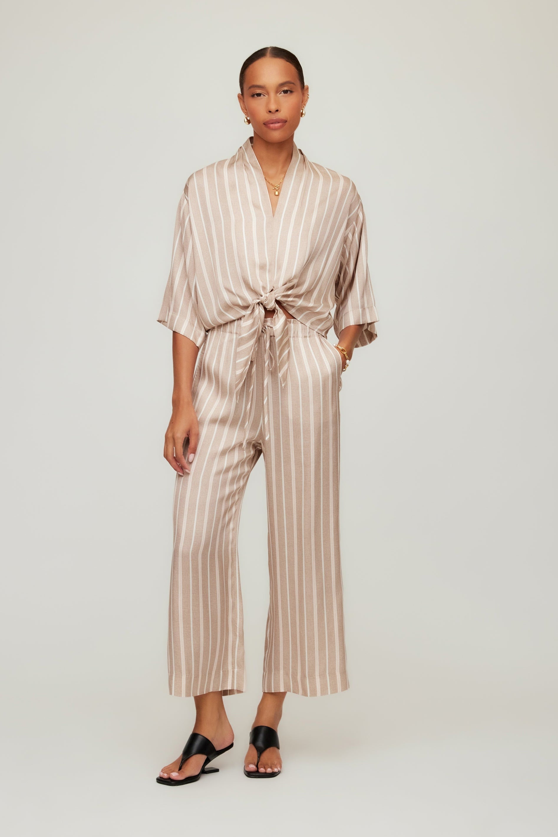 Bernice Tie-Front Blouse