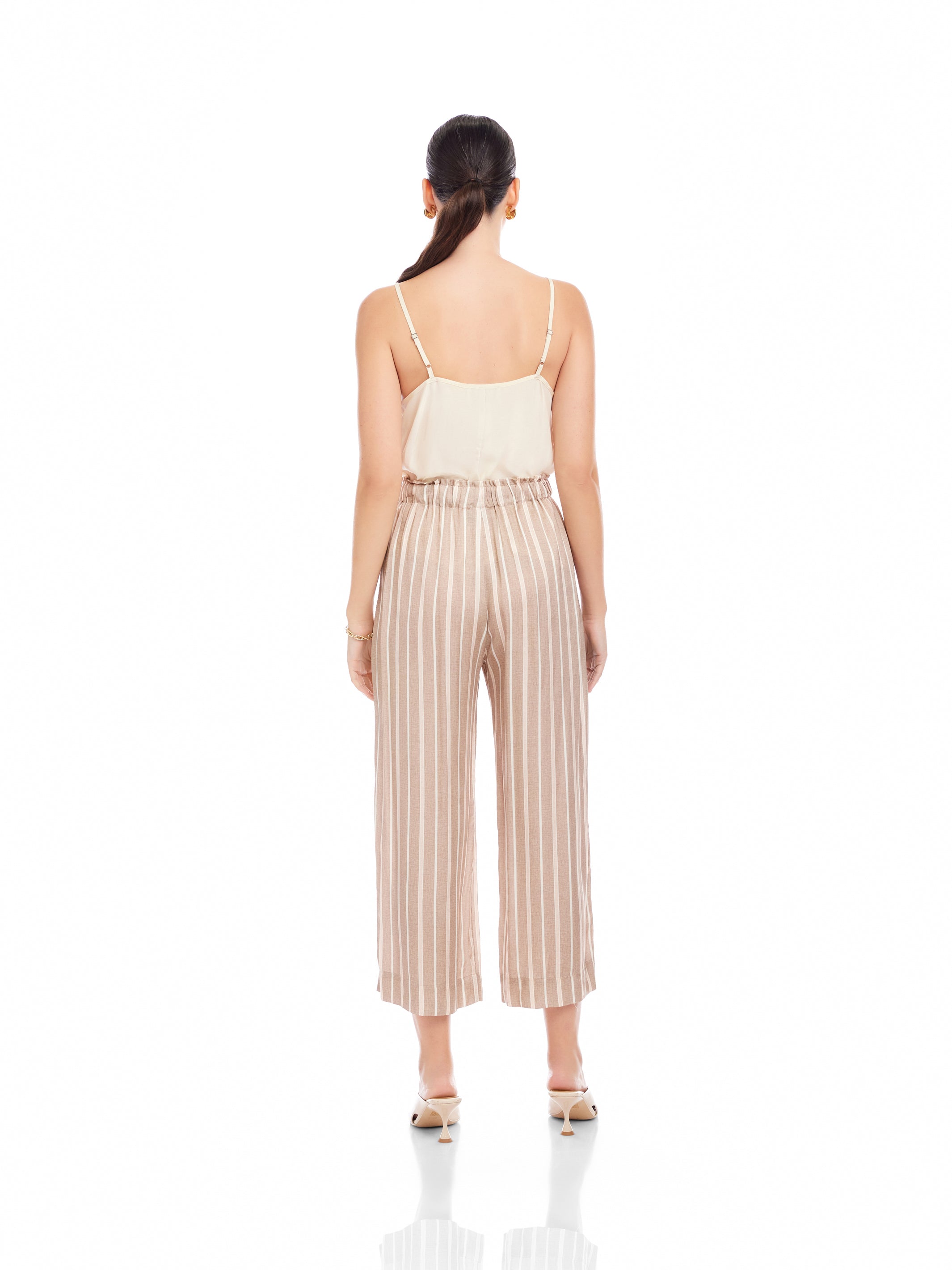 Tasha Cropped Drawstring Pants