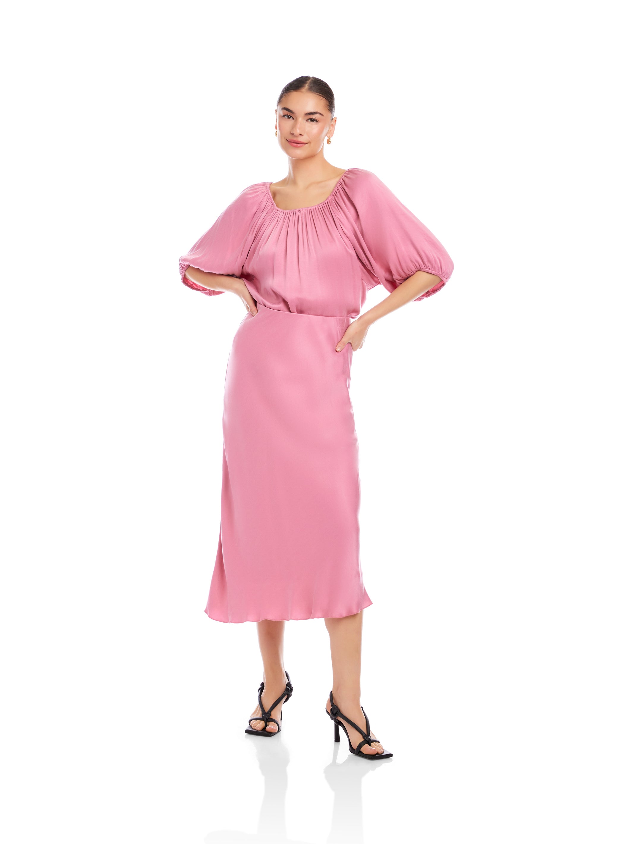 Eva Bias Ankle Skirt