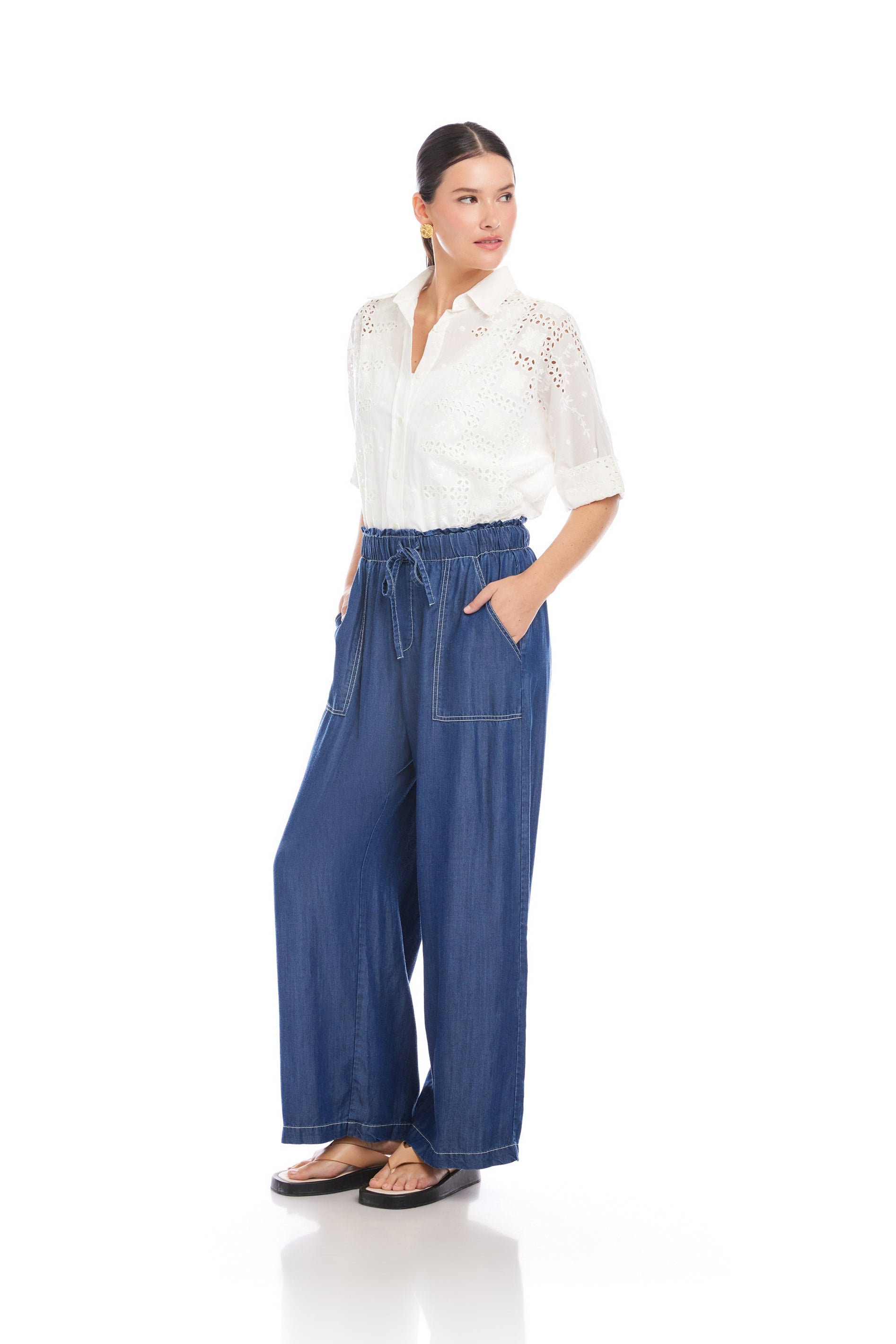 Kendra Patch Pocket Pants