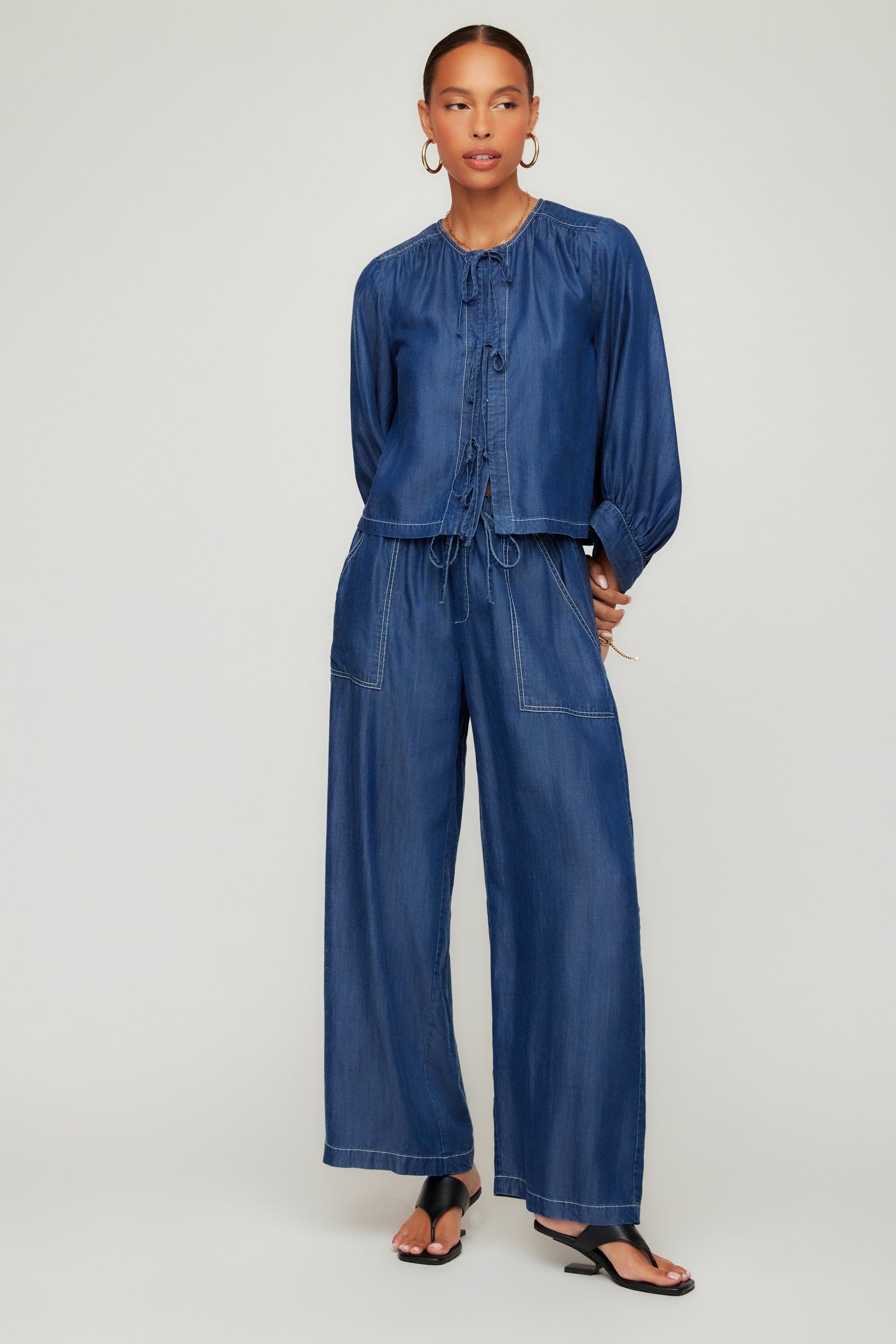 Kendra Patch Pocket Pants