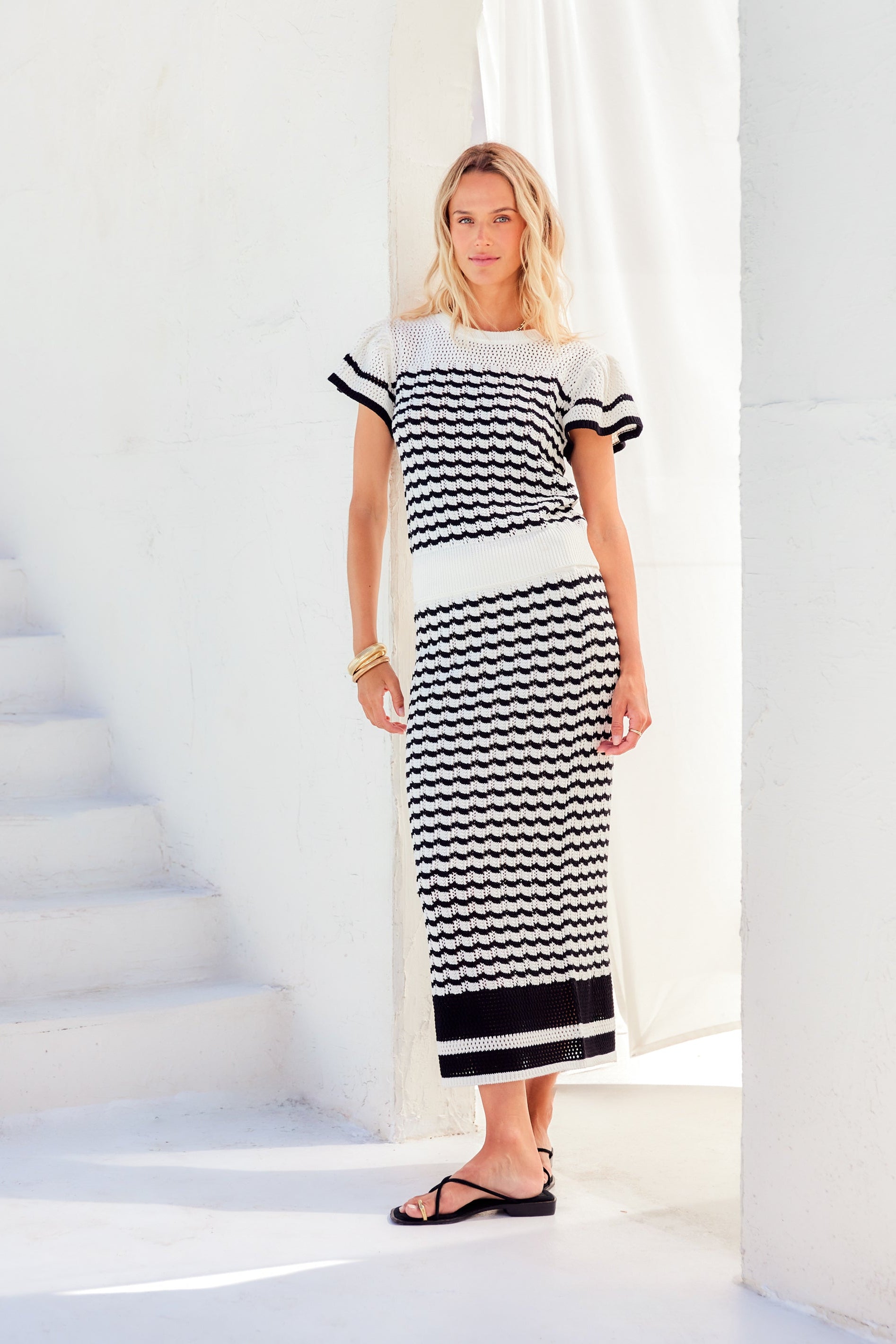 Uma Crochet Sweater Top