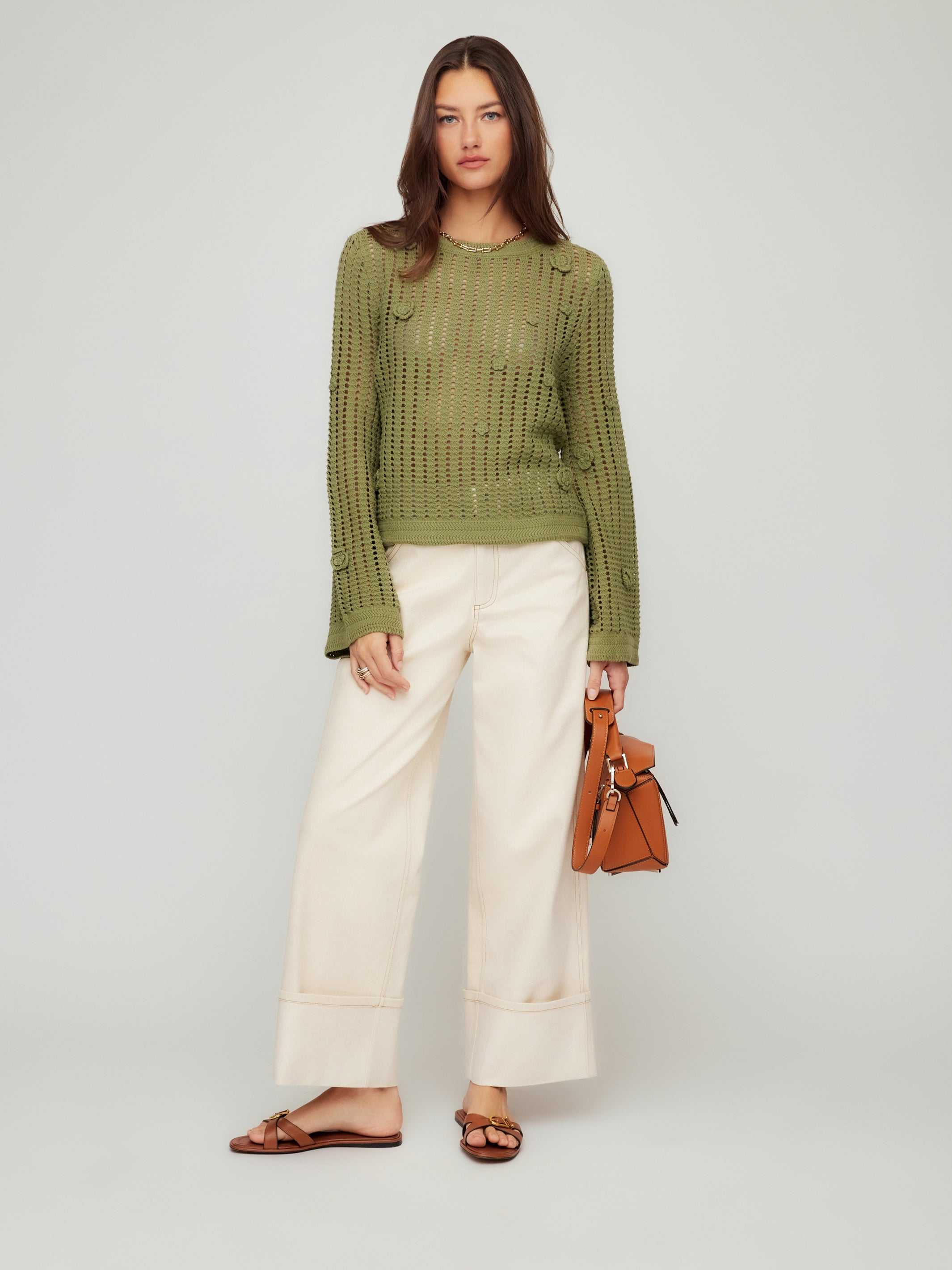 Liv Crochet Sweater