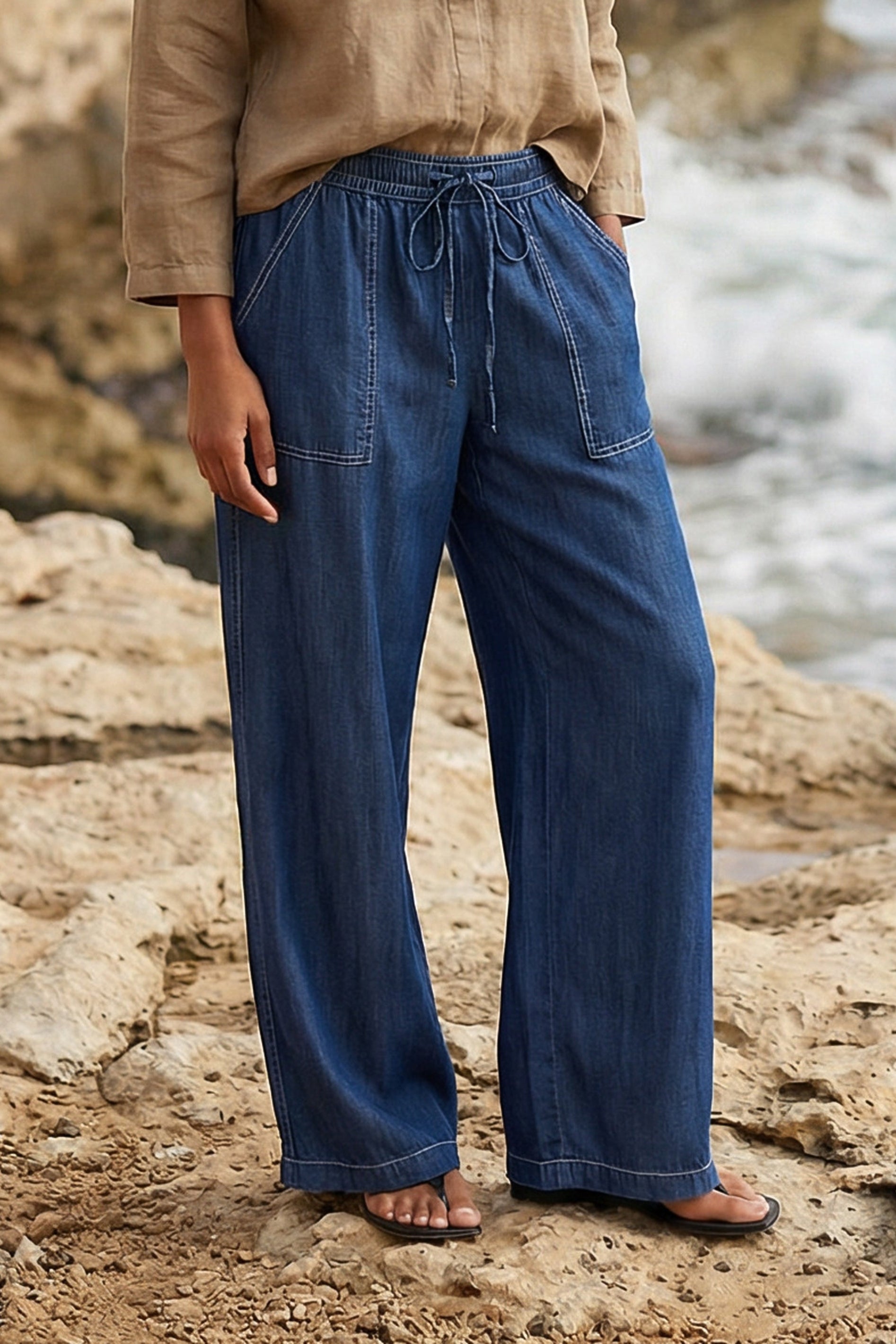 Kendra Patch Pocket Pants