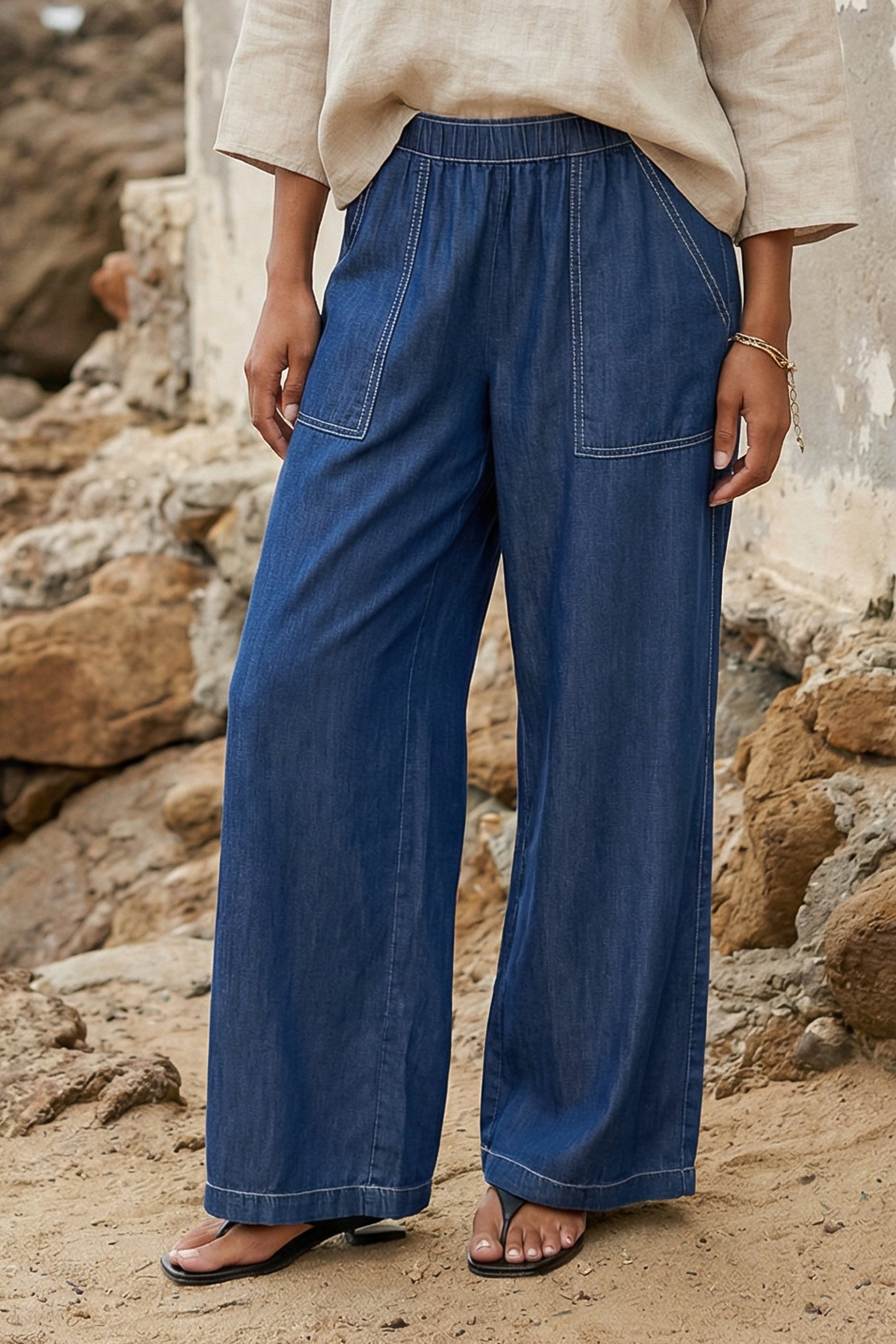 Kendra Patch Pocket Pants