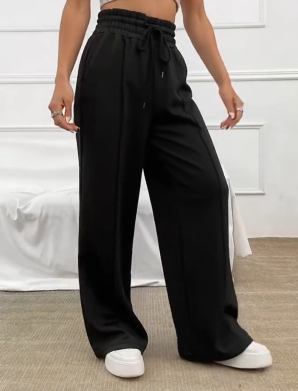 Rue | Casual Wide-leg Sweatpants