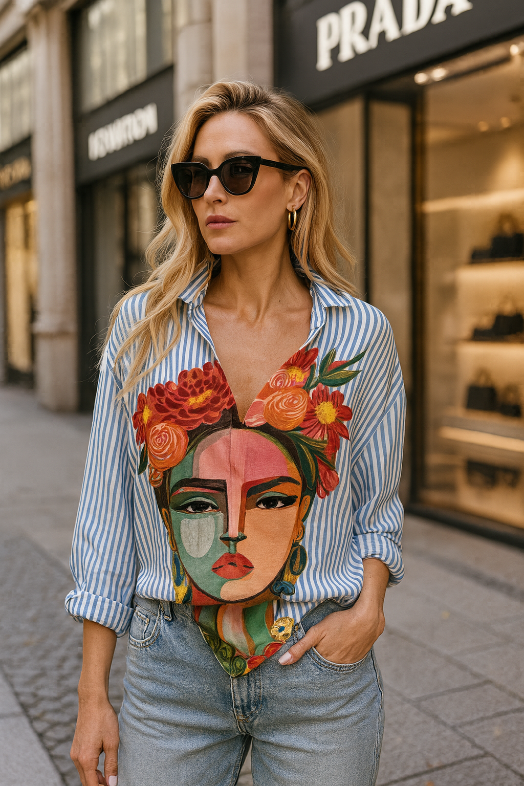 Frida | Premium Artist Blouse