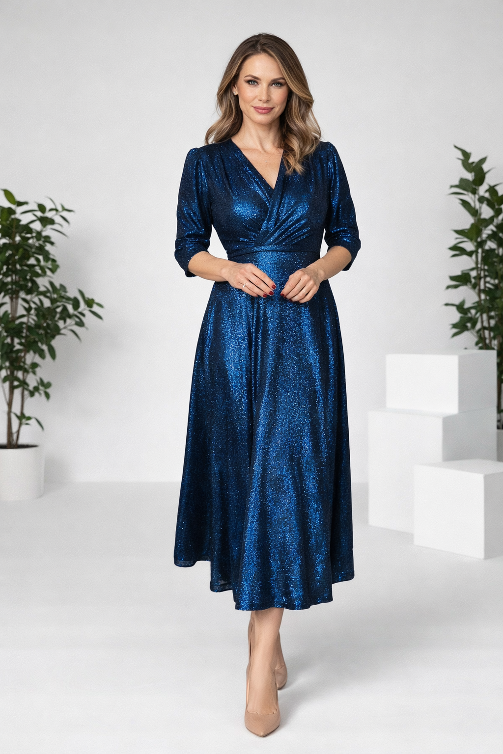 Glee | Shimmering Blue Dress