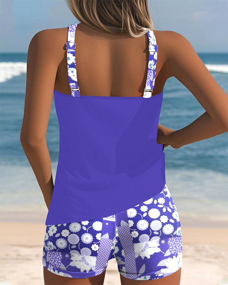 Sabrina | Two-Piece Swimsuit Floral Beach Style