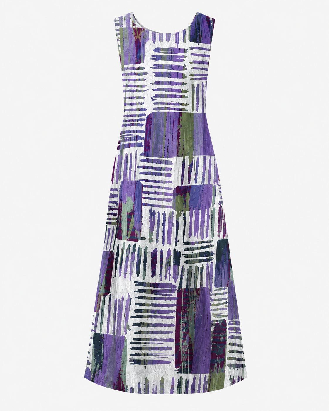 Tin | Dress with Block Print and Pockets