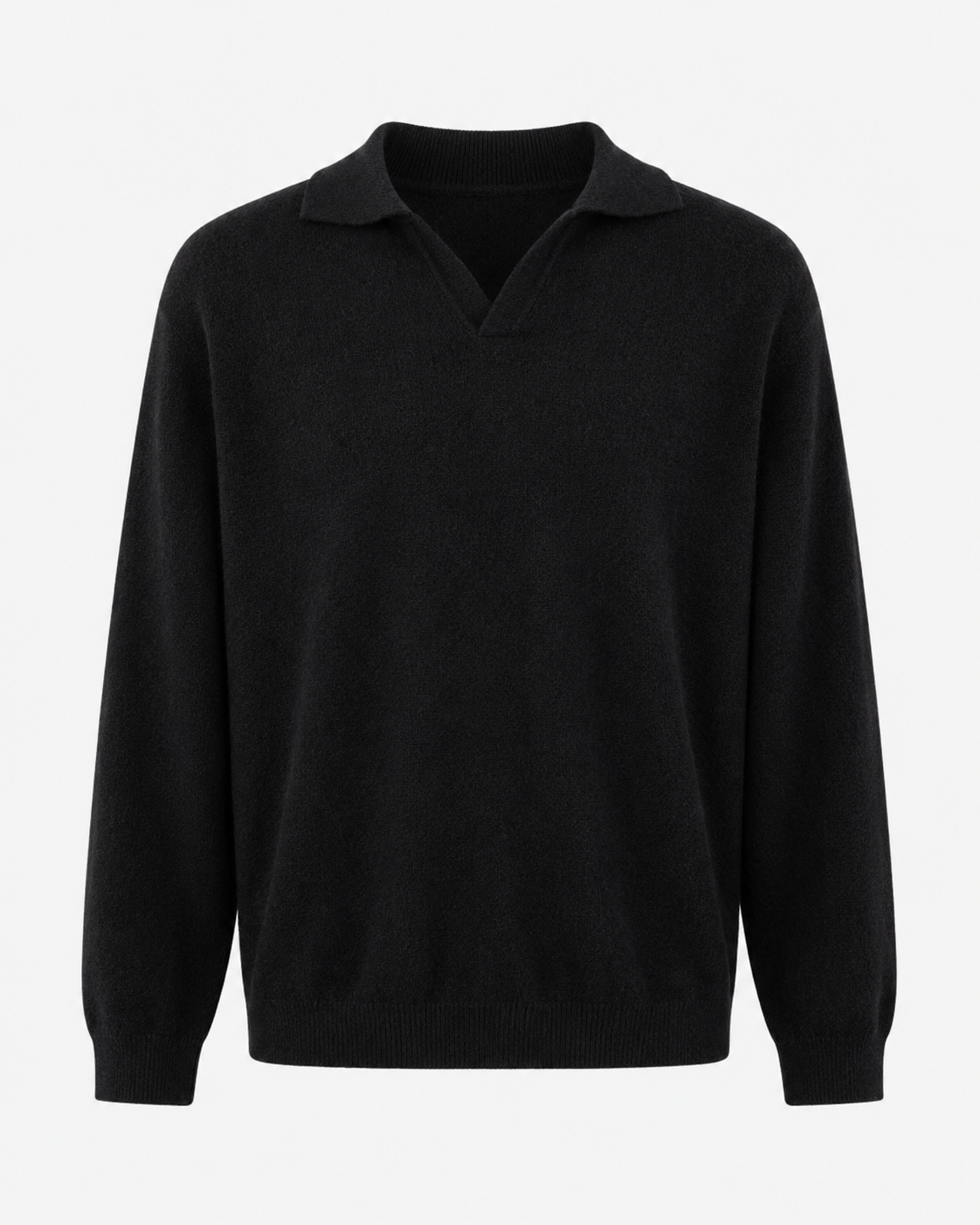 Cezar | Collared Cashmere Knit Pullover