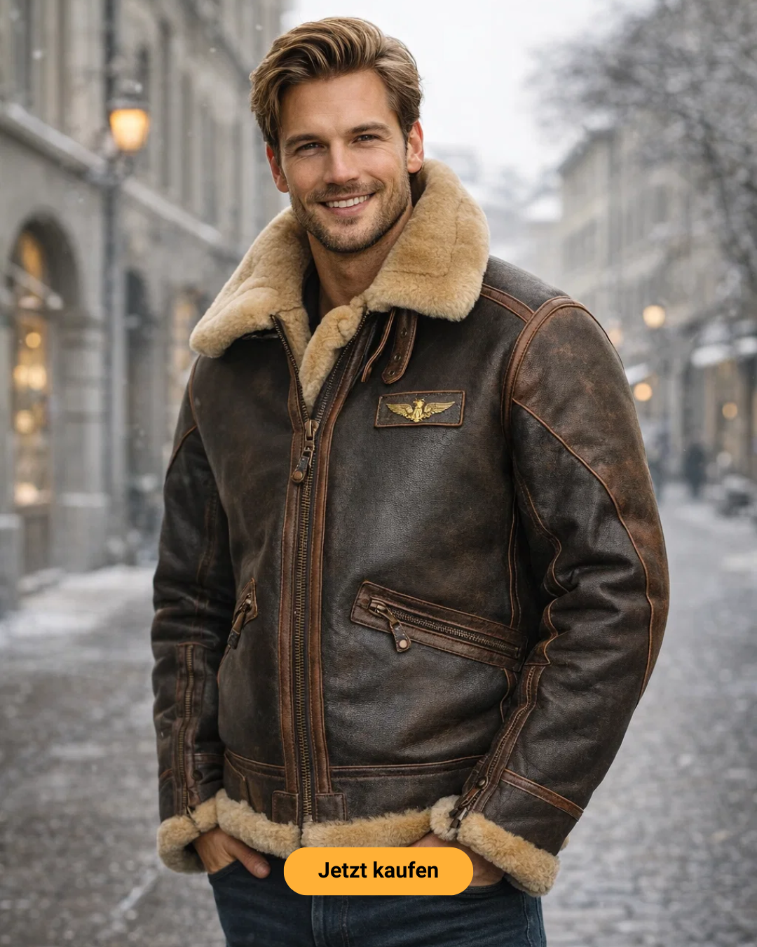 Falco | Leather Pilot Jacket