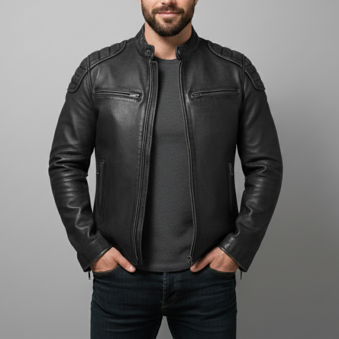 Vincent | Leather Jacket Vintage Feel