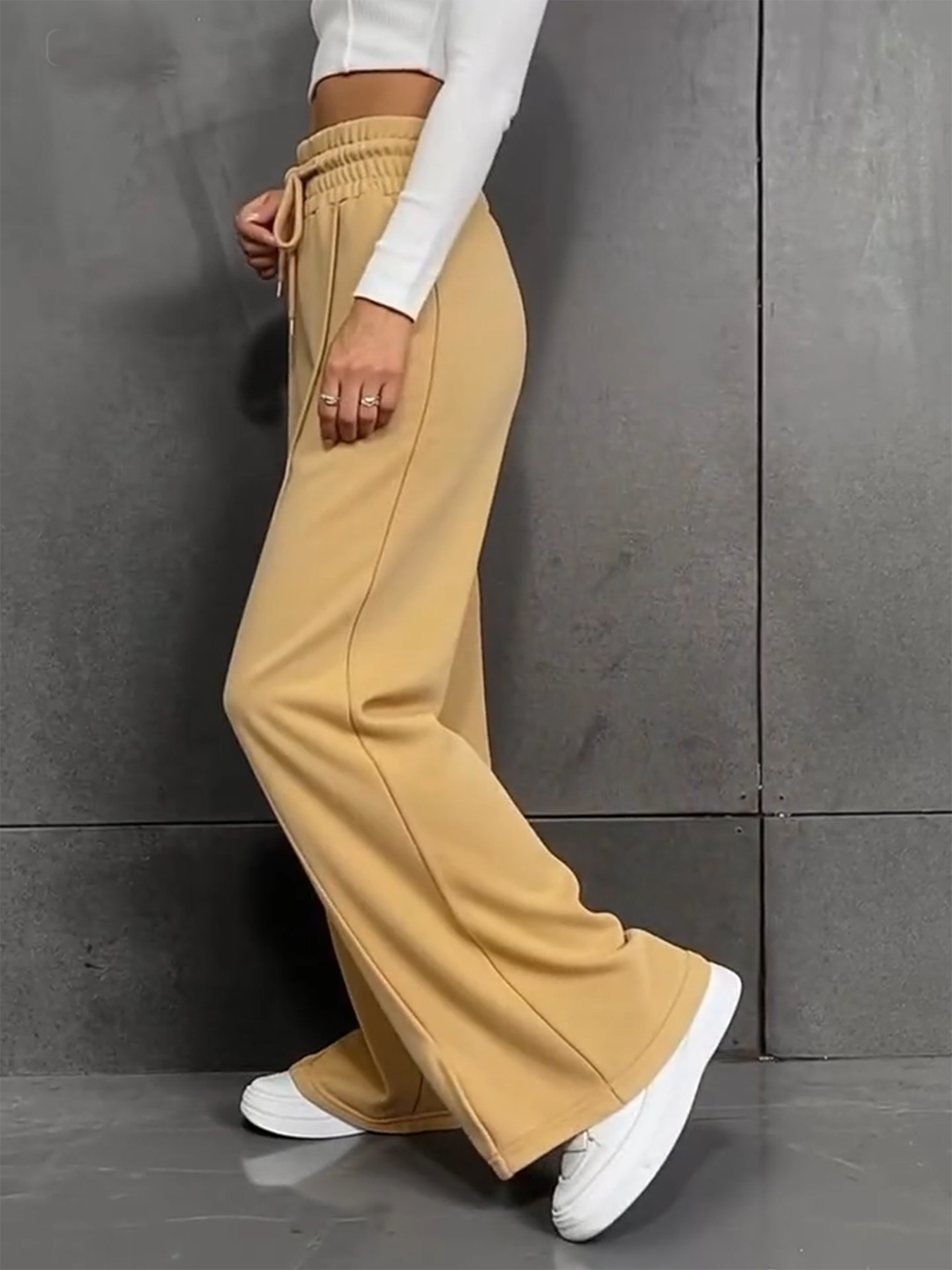 Rue | Casual Wide-leg Sweatpants