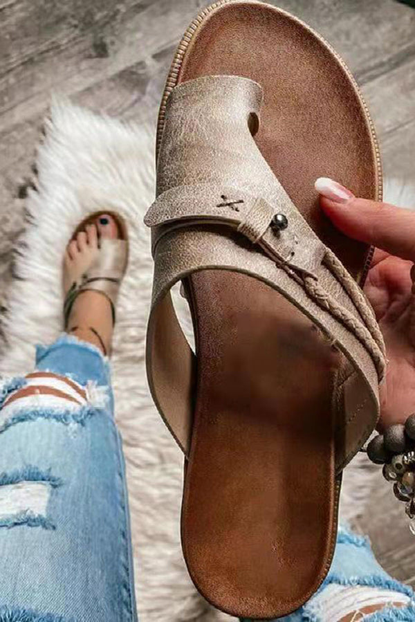 Elle | Casual Flat Resort Beach Slippers