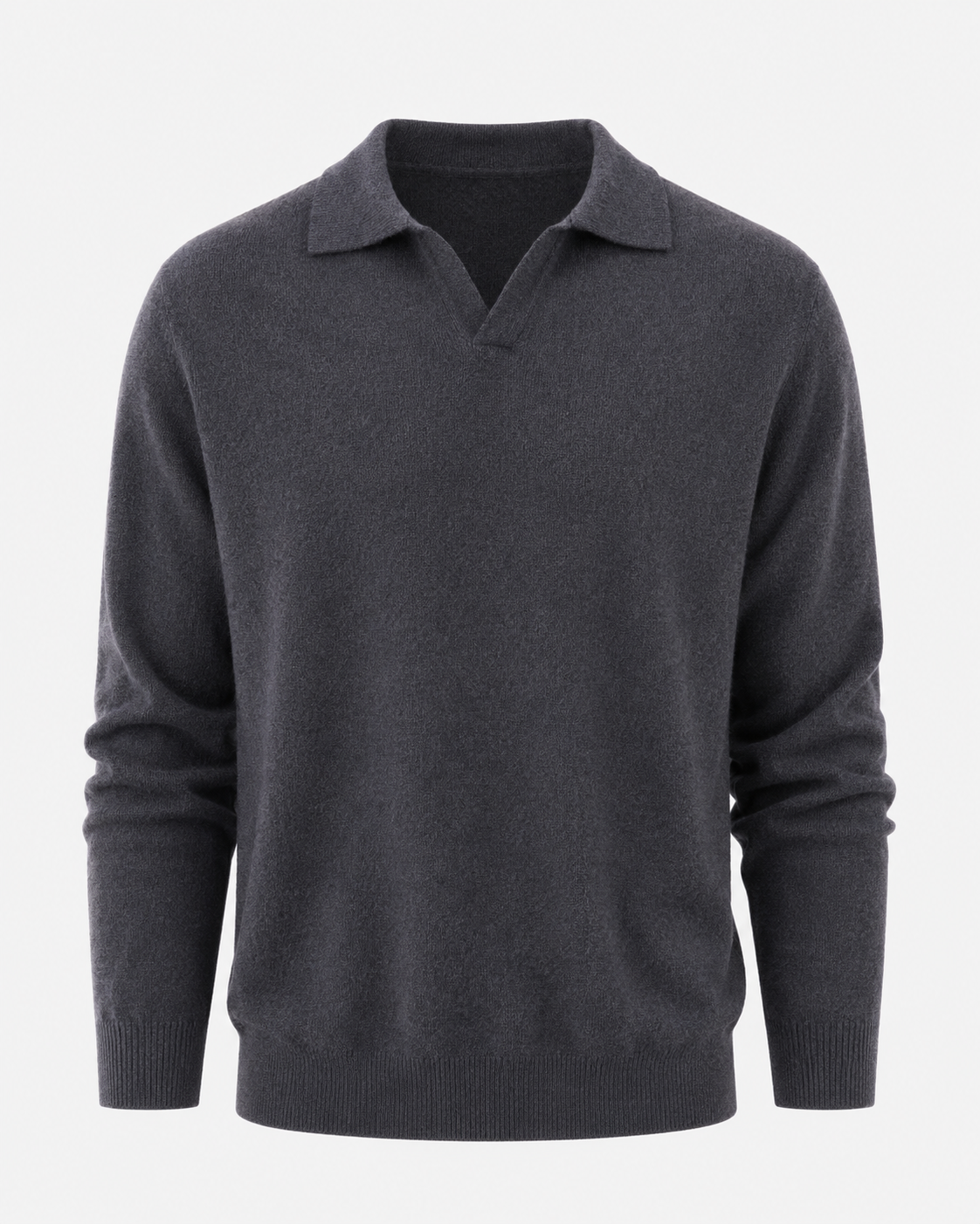 Cezar | Collared Cashmere Knit Pullover