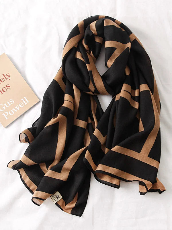 Madison | Printed Stylish Sun-Proof Silk Scarf