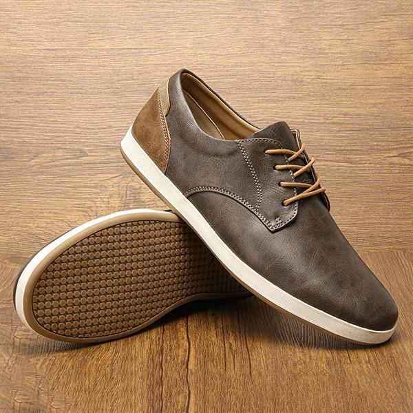 Aspen | Business Stitching Casual Lace-up Sneakers