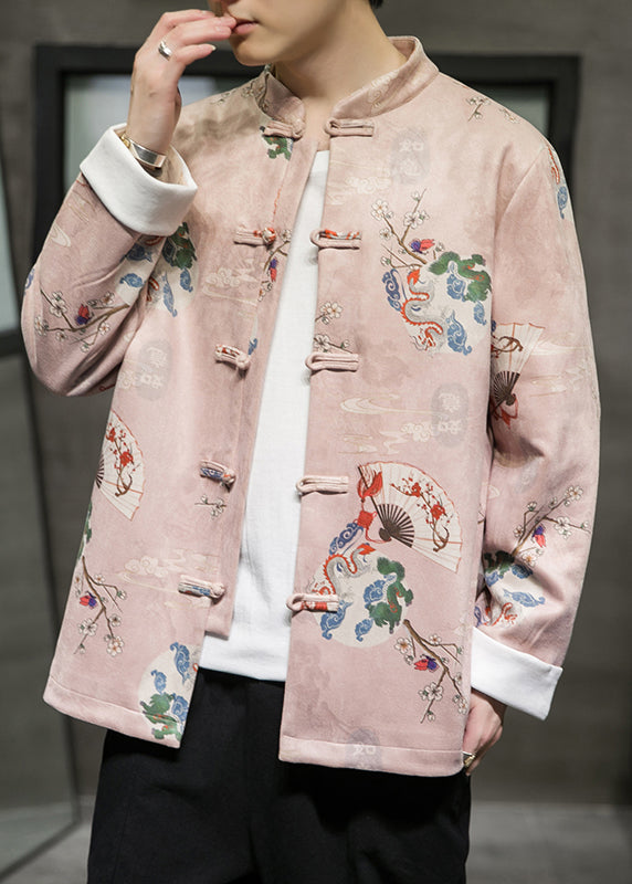 Shawn | Art Button Faux Suede Coats