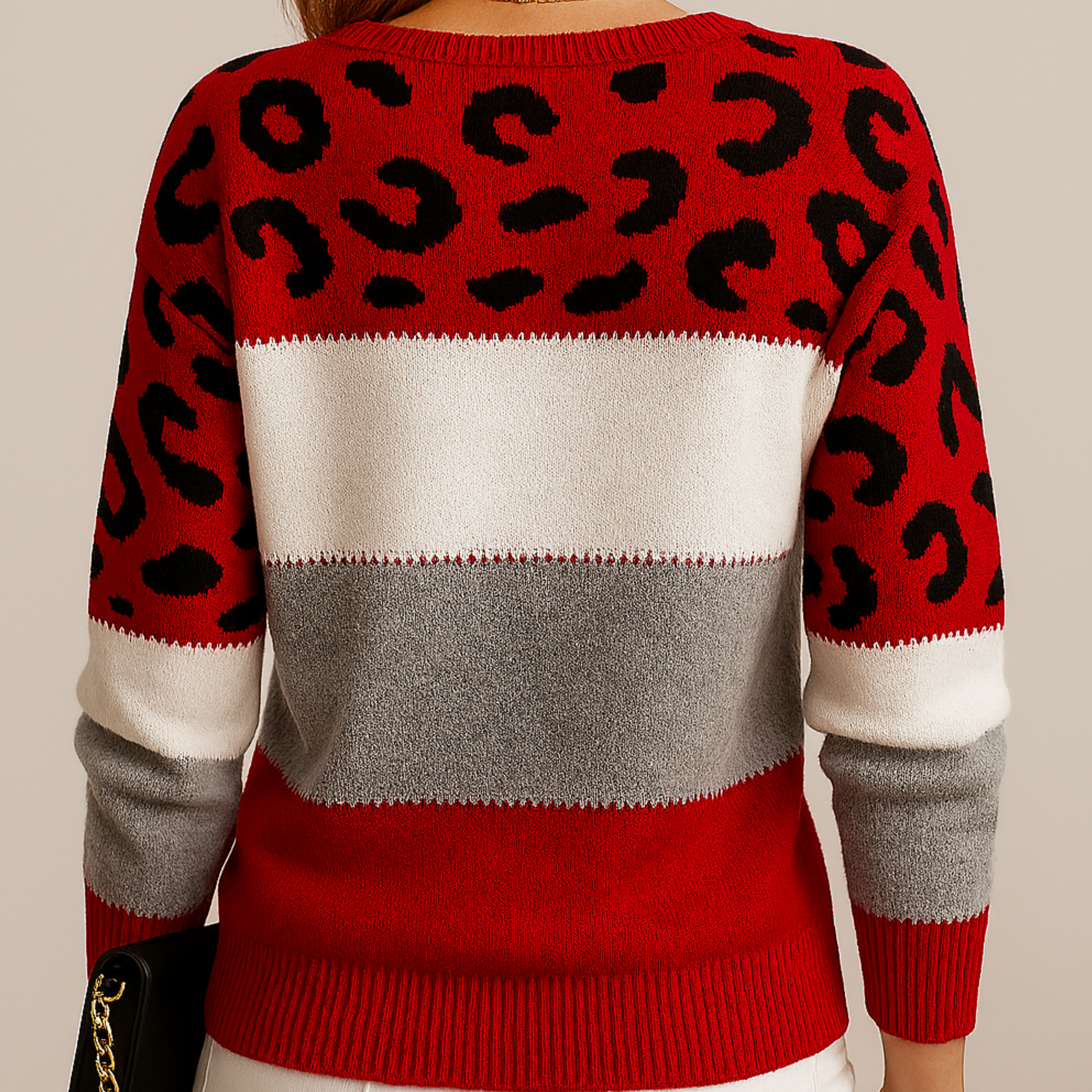 Valmont | Elegant Leopard Sweater