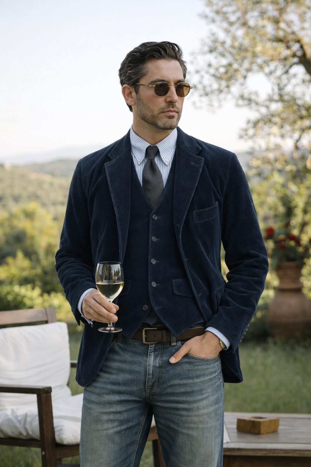 Manuel | Elegant Suit with Jacket and Vest