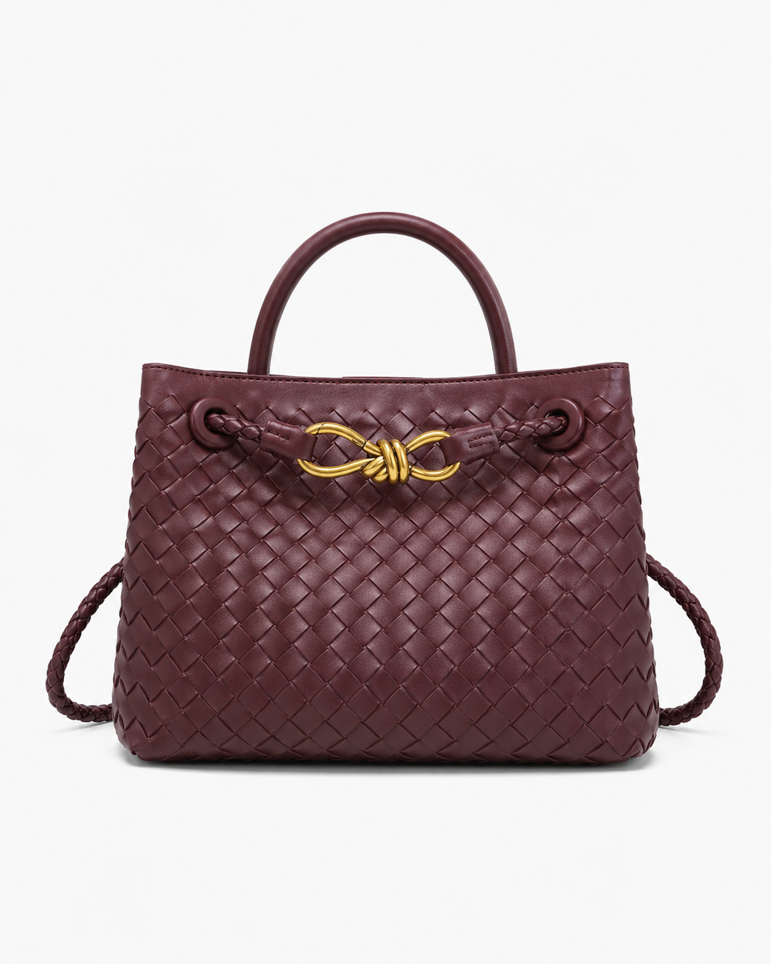 Willow | Metal Twist Detail Handle Bag