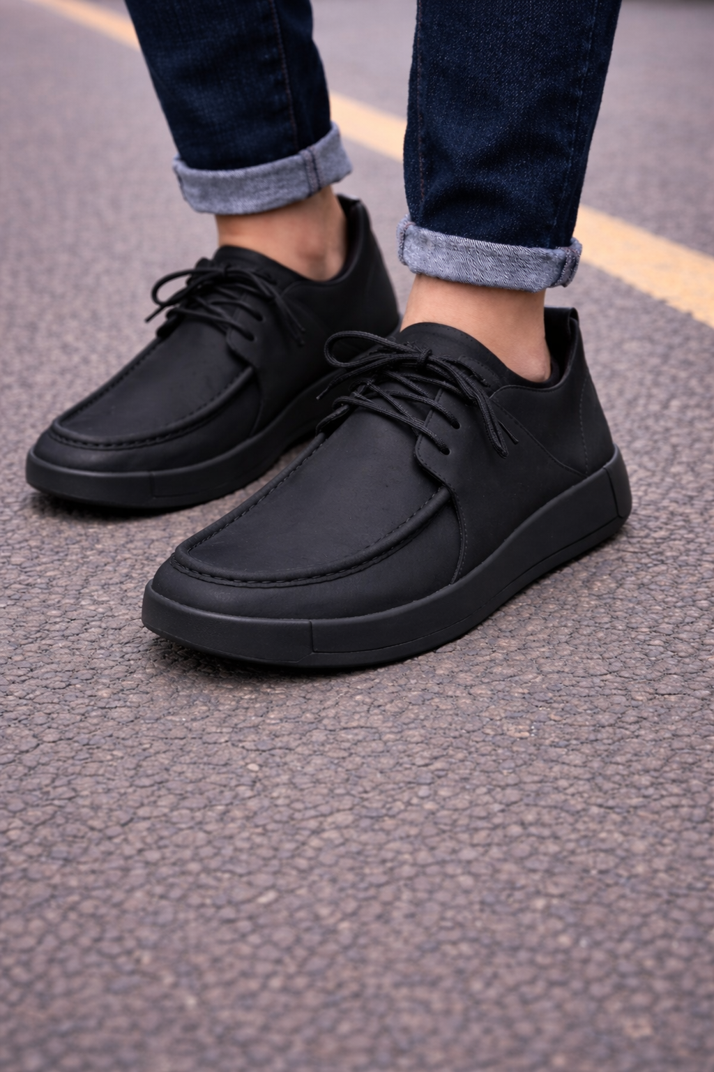 Cole | Lace-up Casual Thick-soled Shoes