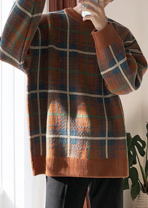 Fred | Plaid Cozy Knit Sweater