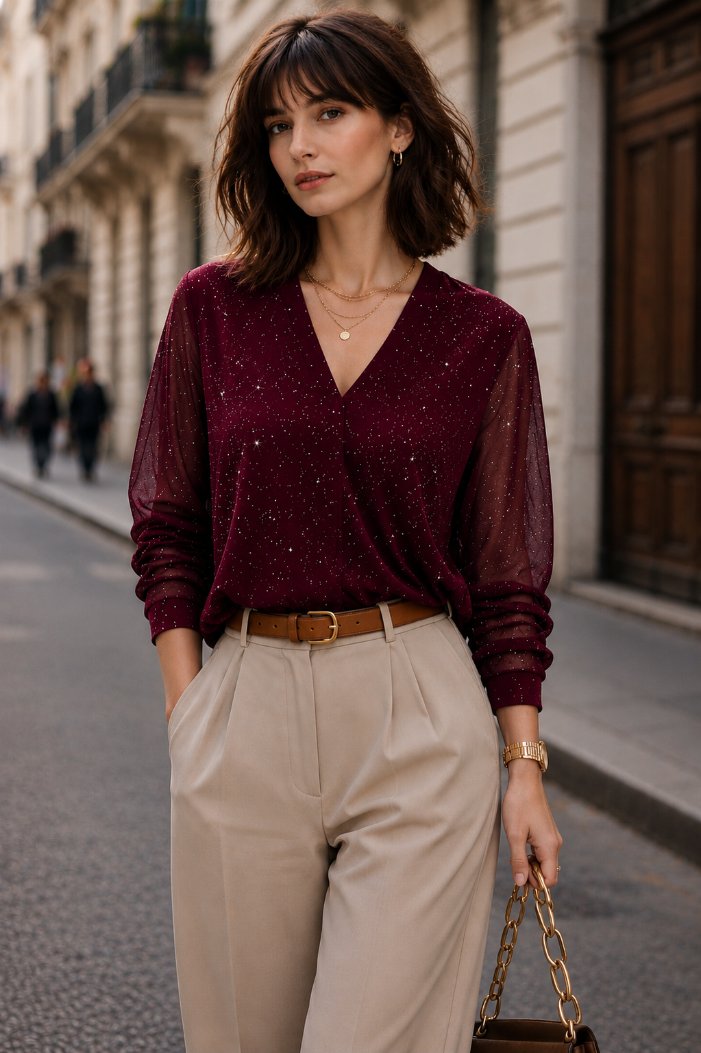 Gigi | Glitter Top