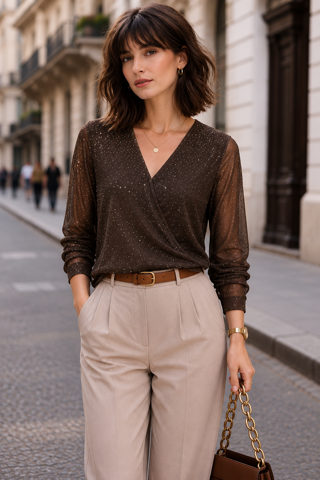 Gigi | Glitter Top