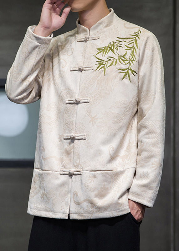 Chino | Embroideried Pocket Men's Jacket