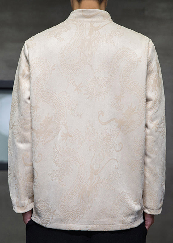 Chino | Embroideried Pocket Men's Jacket