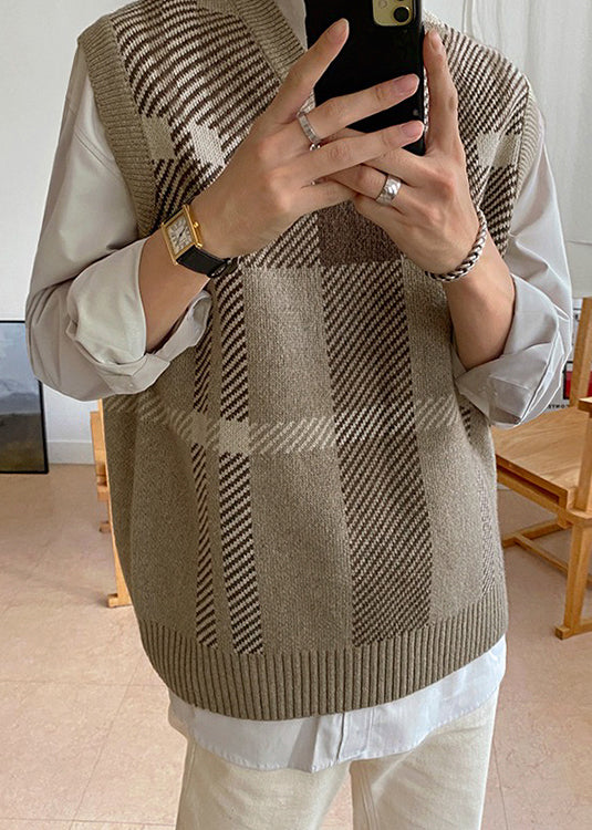 Marcus | V Neck Sleeveless Knit Vest