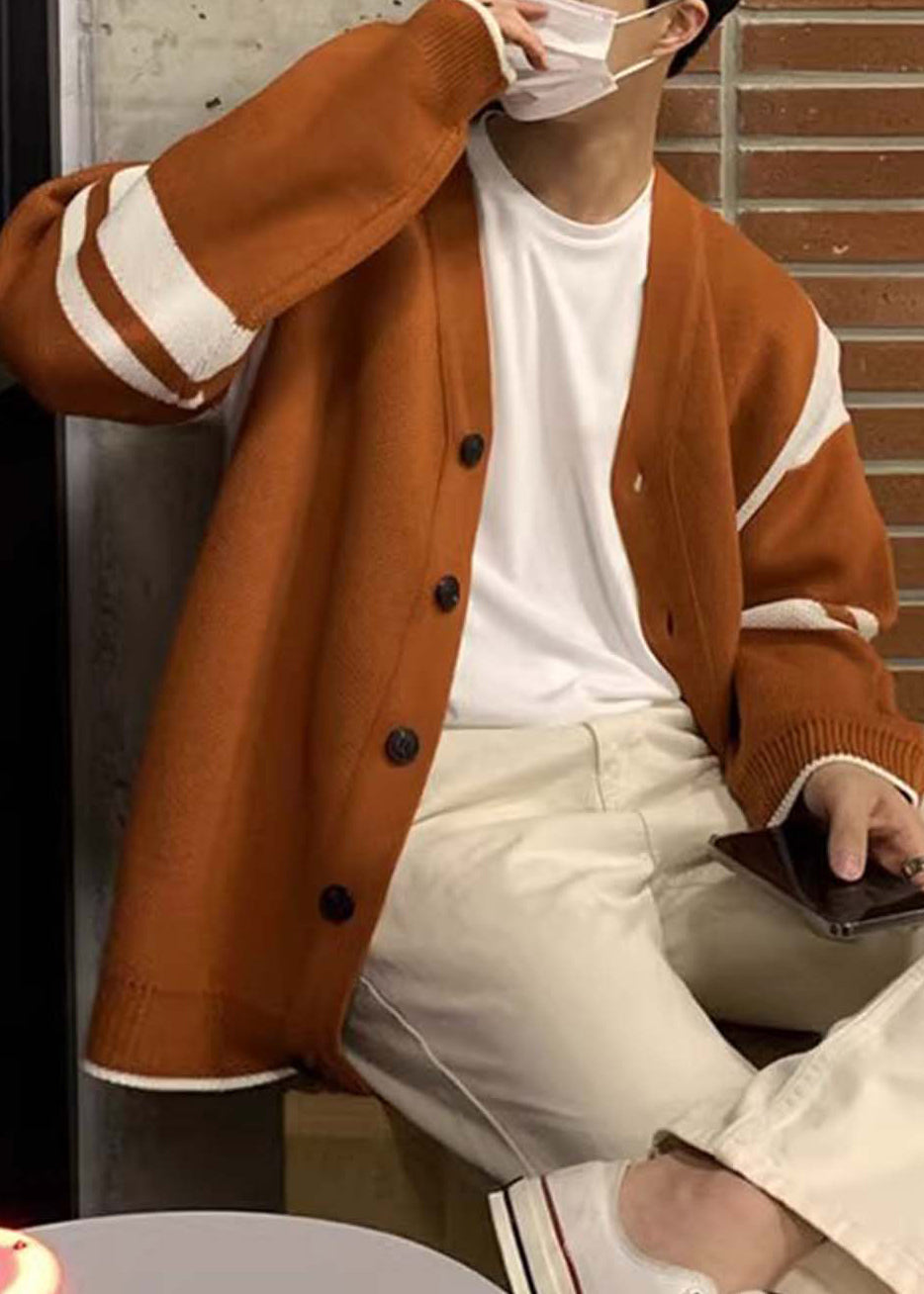 Andrew | Loose Patchwork Knitted Coat