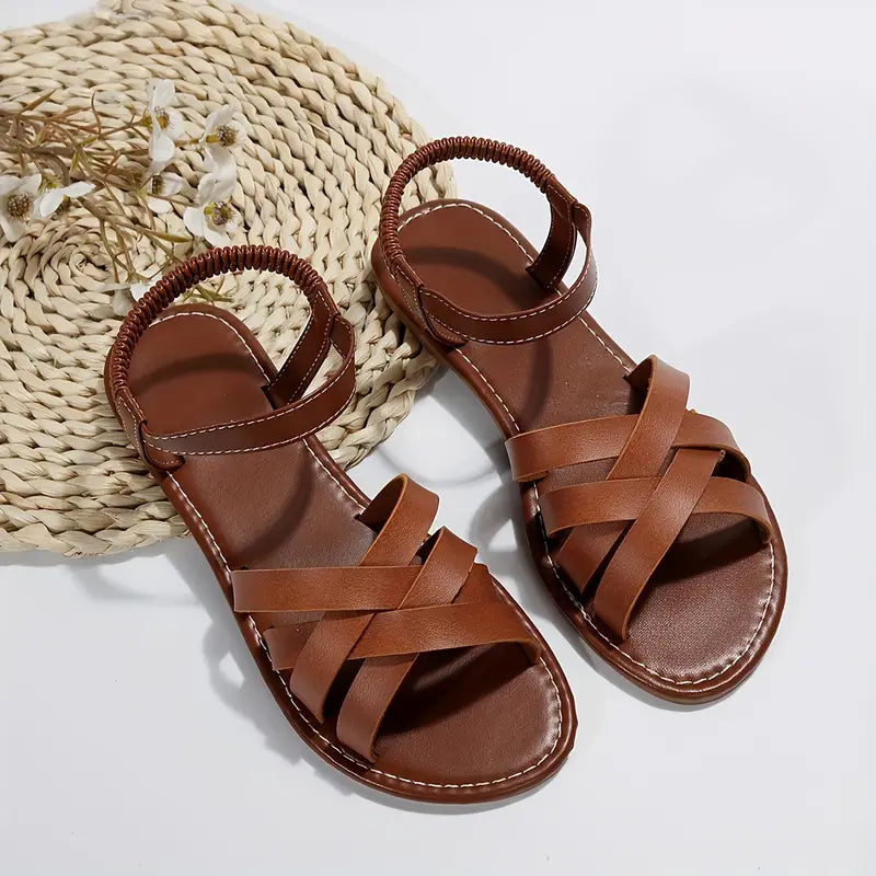 Fatima | Braided Flat Sandals