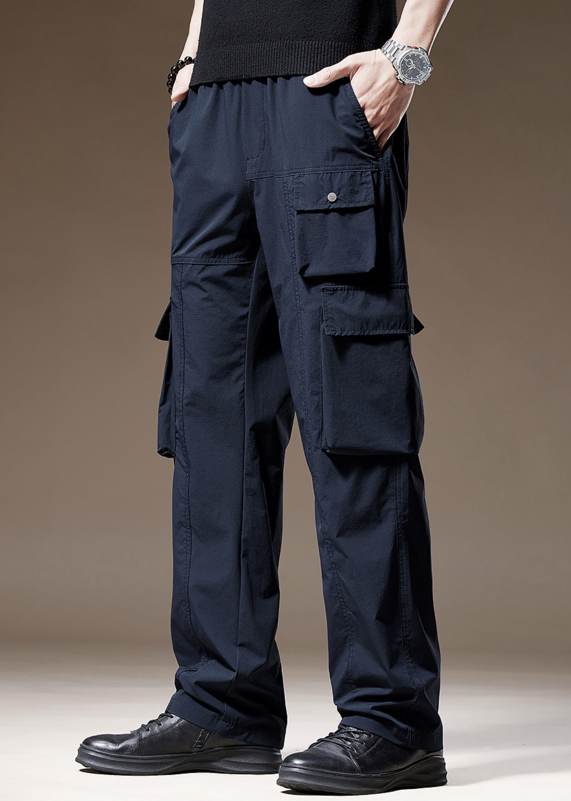 Drex | Solid Cotton Pants