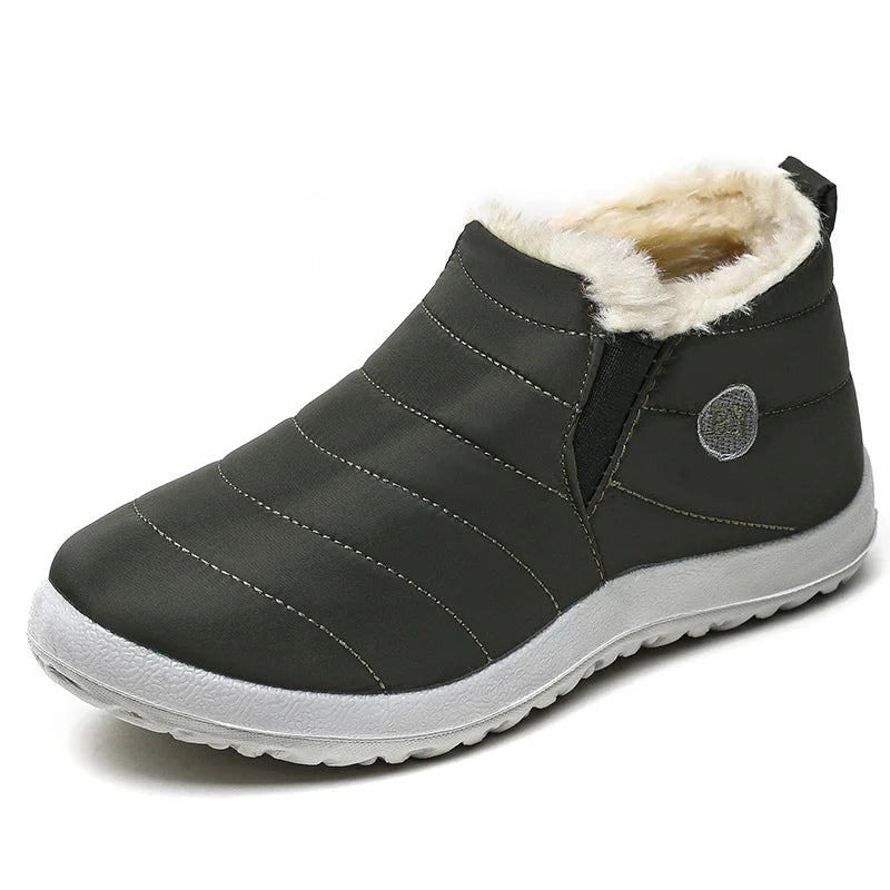 Calix | Waterproof Slip-On Ankle Boots with Warm Lining
