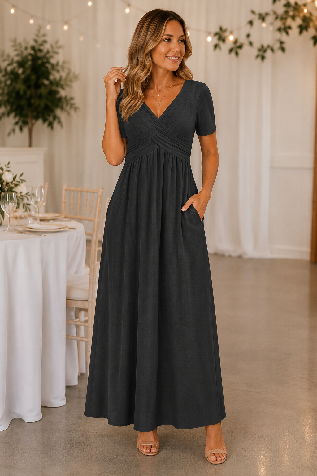 Shina | Dress with Elegant Cut