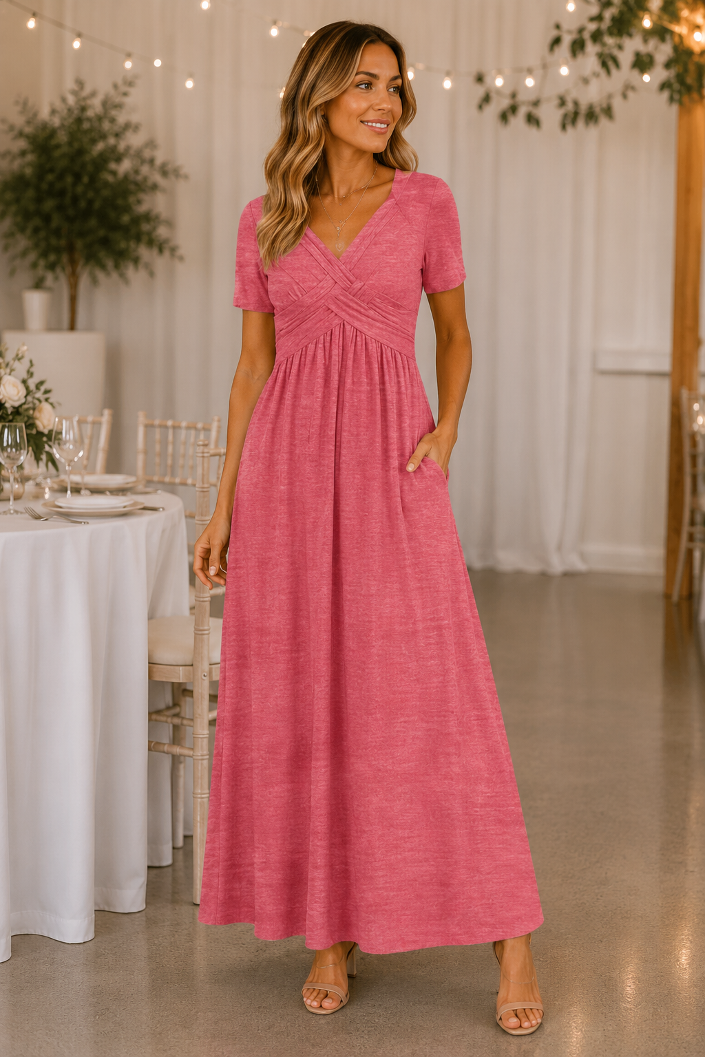 Shina | Dress with Elegant Cut