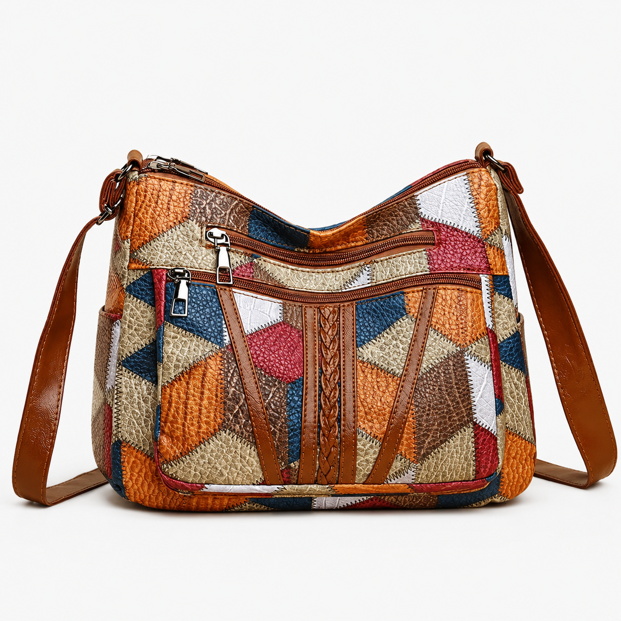 Solara | Mosaic Leather Bag