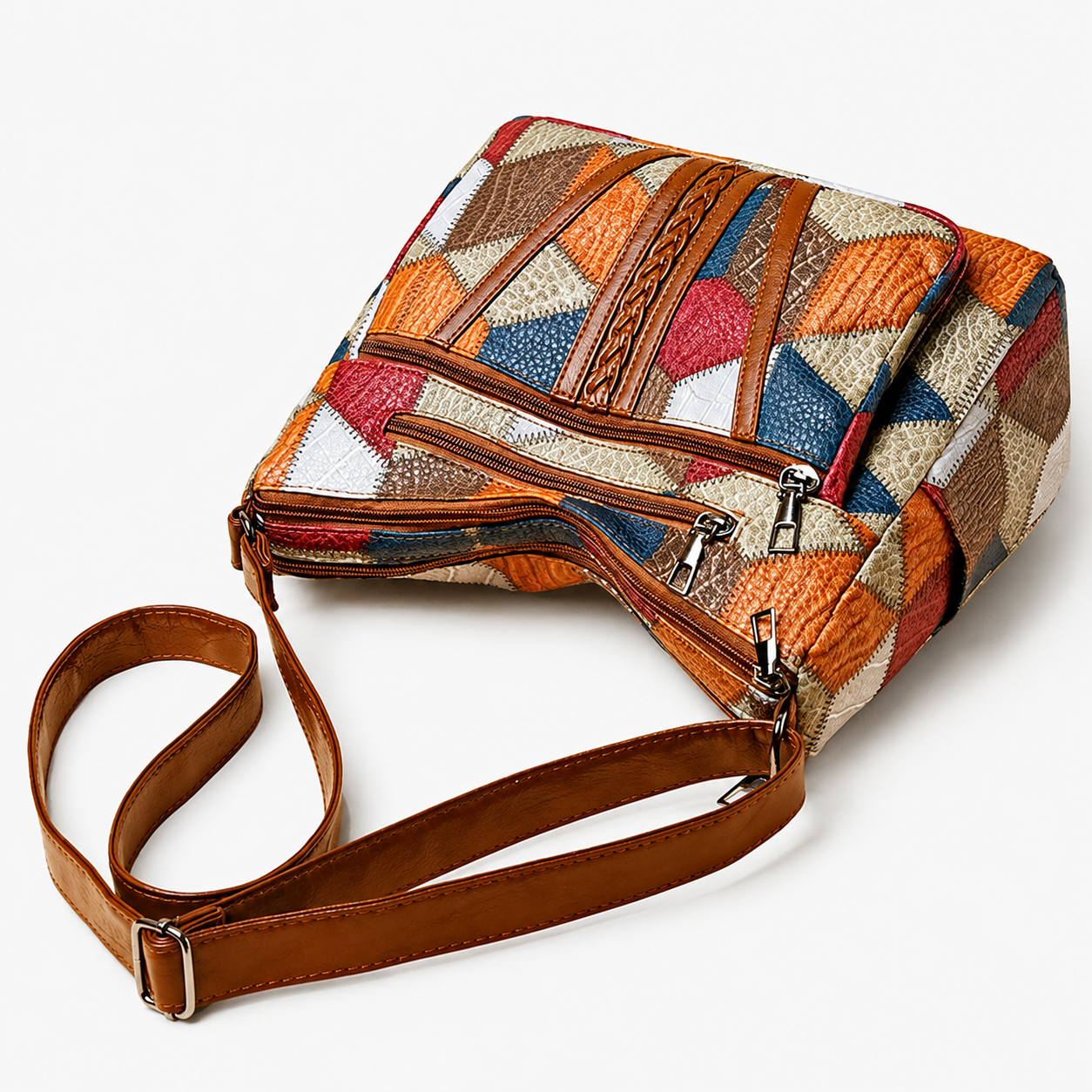 Solara | Mosaic Leather Bag