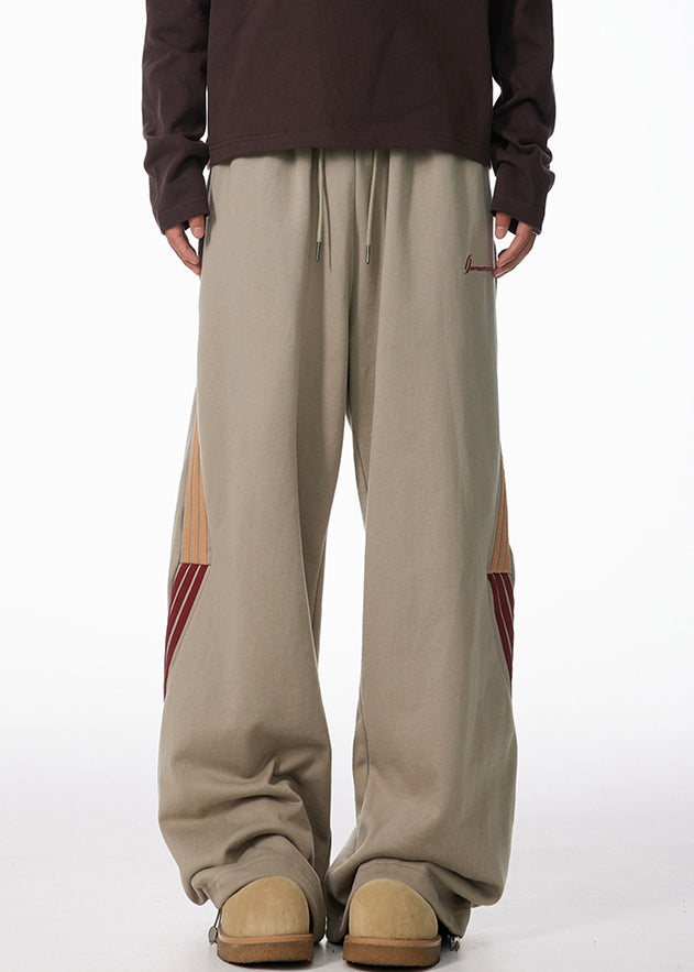 Paolo | Striped Warm Fleece Pants