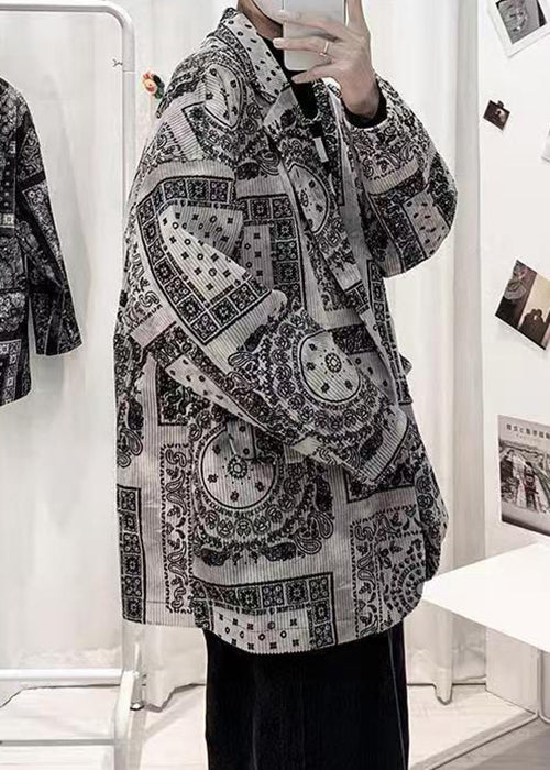 Jay | Stylish Notched Pockets Corduroy Coats