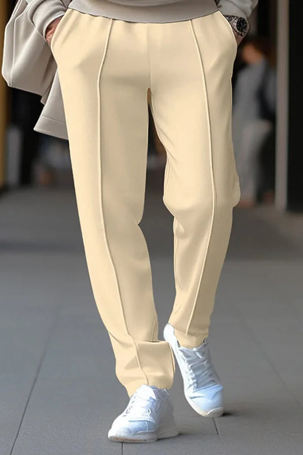 Strauss | Casual All-Match Solid Color Pants