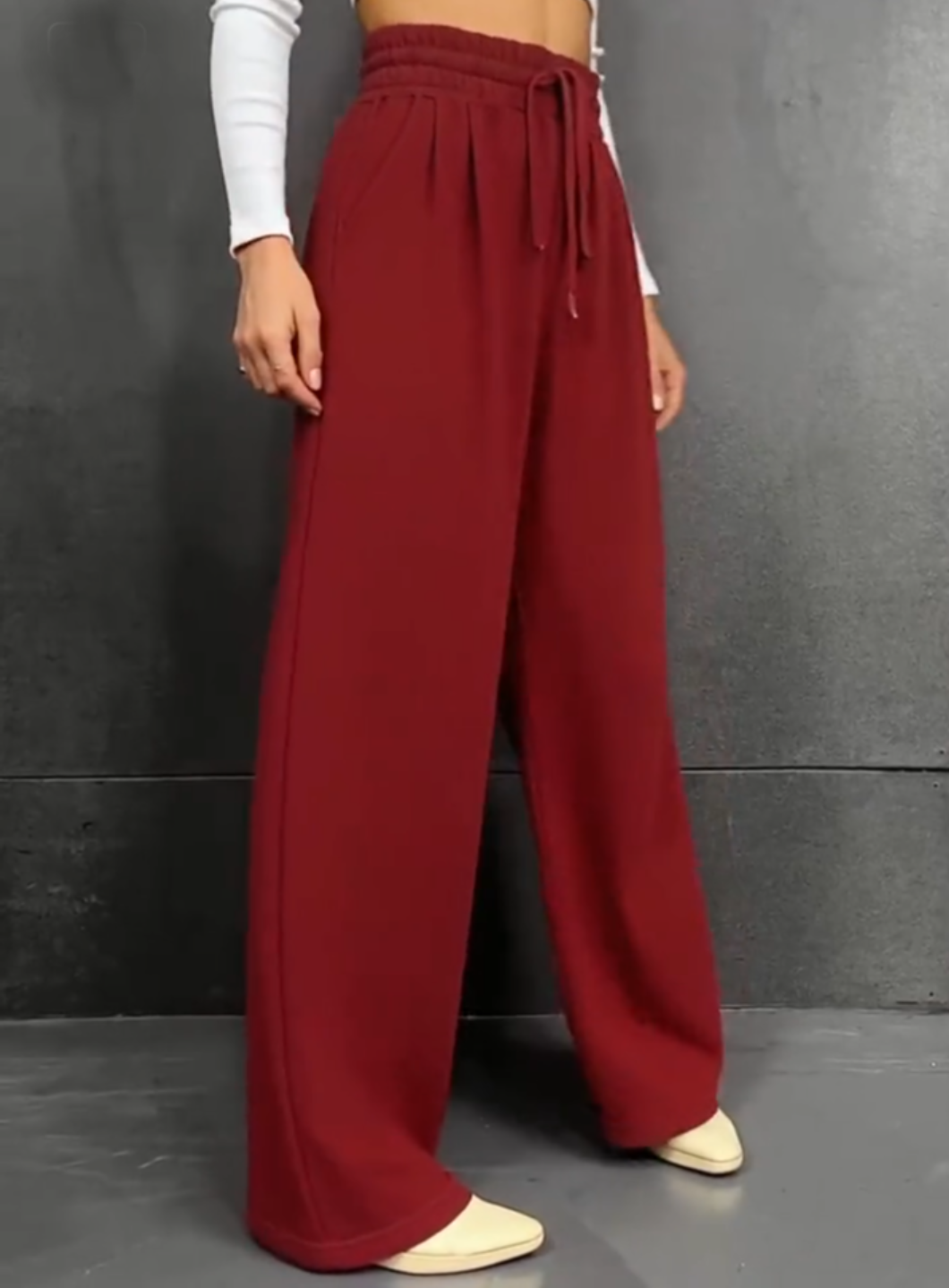 Rue | Casual Wide-leg Sweatpants